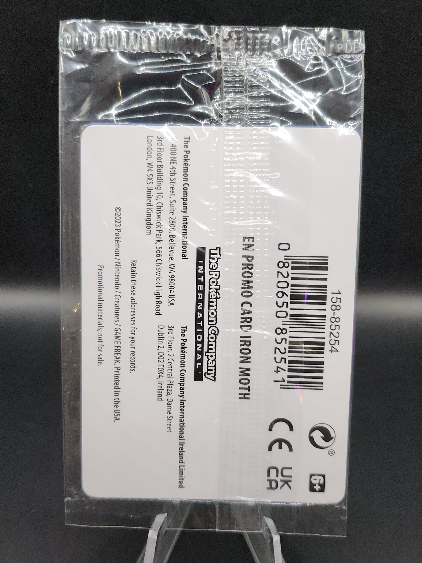 Pokemon TCG: 2023 Iron Moth 028/182 Paradox Rift EB Games Promo Sealed