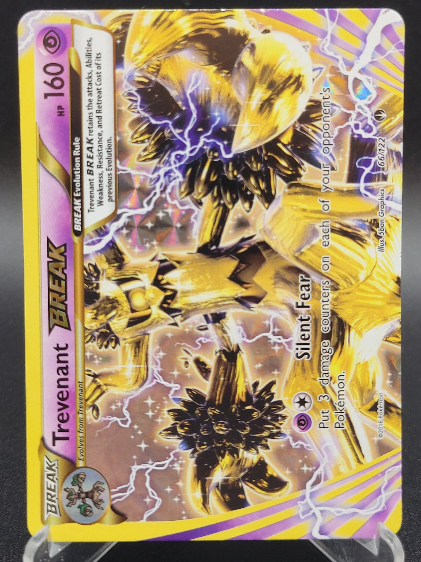 Pokémon TCG: 2016 Trevenant BREAK 66/122 XY: BREAKpoint