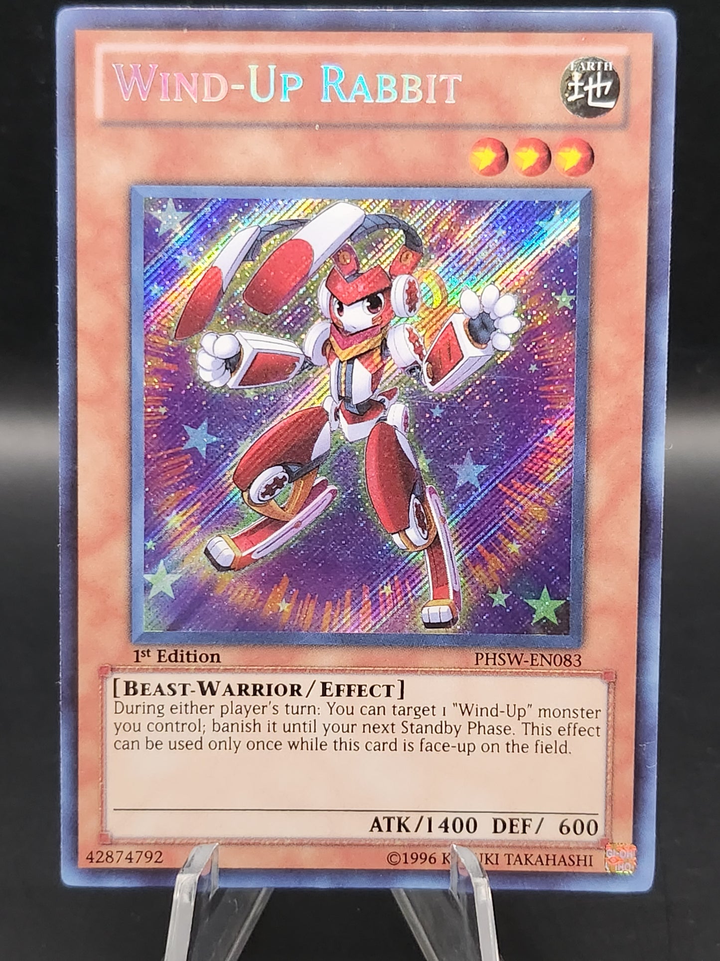 Yu-Gi-Oh! TCG: Wind-Up Rabbit PHSW-EN083 Photon Shockwave