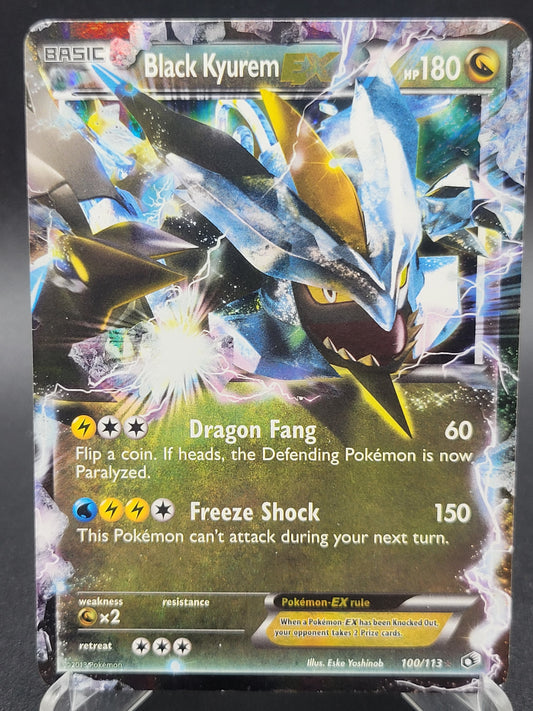Pokémon TCG: 2013 Black Kyurem EX 100/113 Legendary Treasures