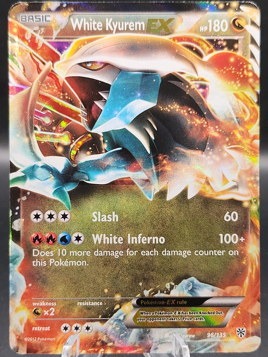 Pokémon TCG: 2012 White Kyurem EX 96/135 Plasma Storm