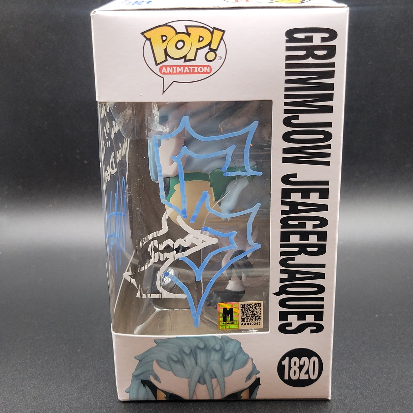 Auto Funko PoP! Anime: Grimmjow Jeagerjaques (Bleach) 1820 (Glow Chase Limited Edition)