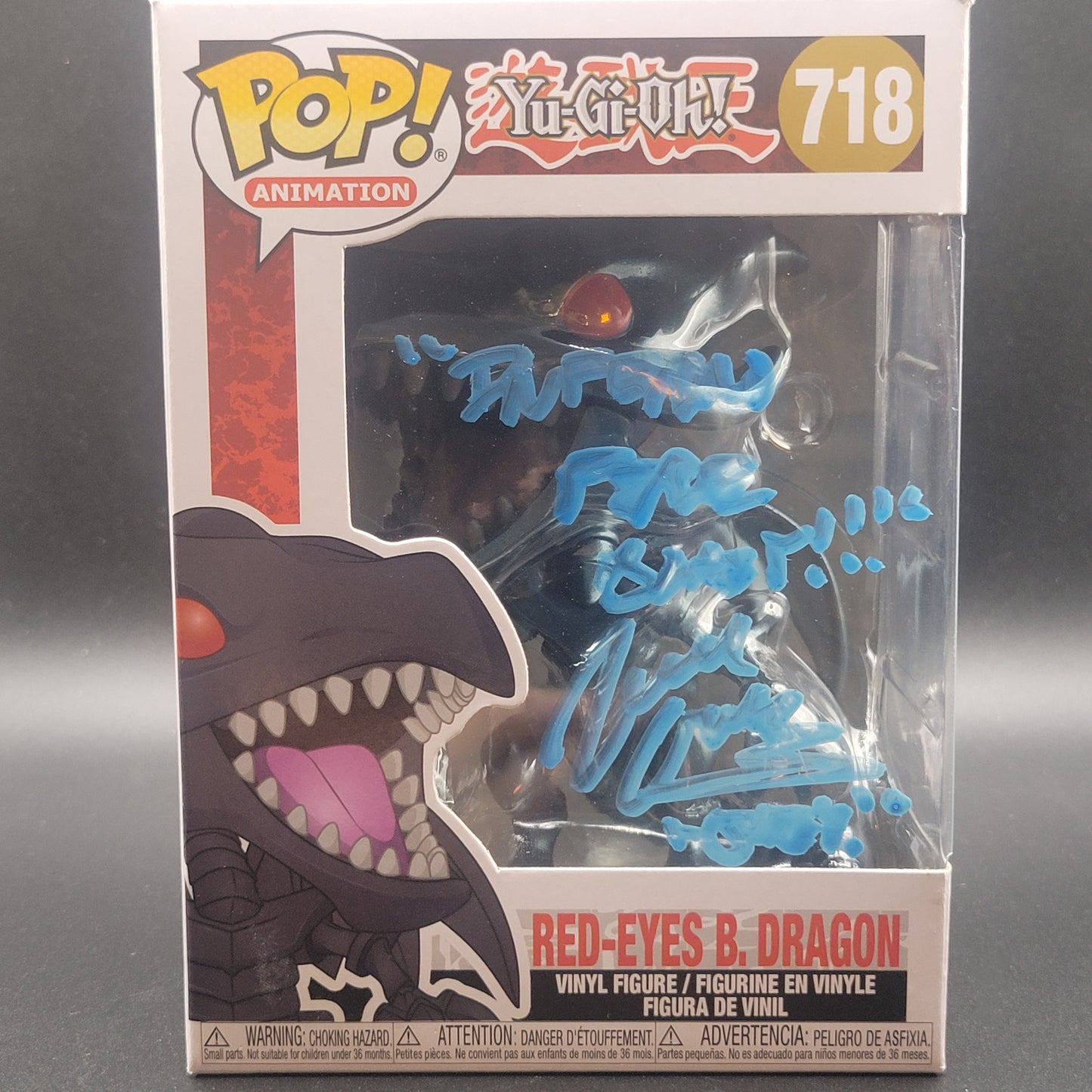 Auto Funko PoP! Anime: Red-Eyes B. Dragon (Yu-Gi-Oh!) 718