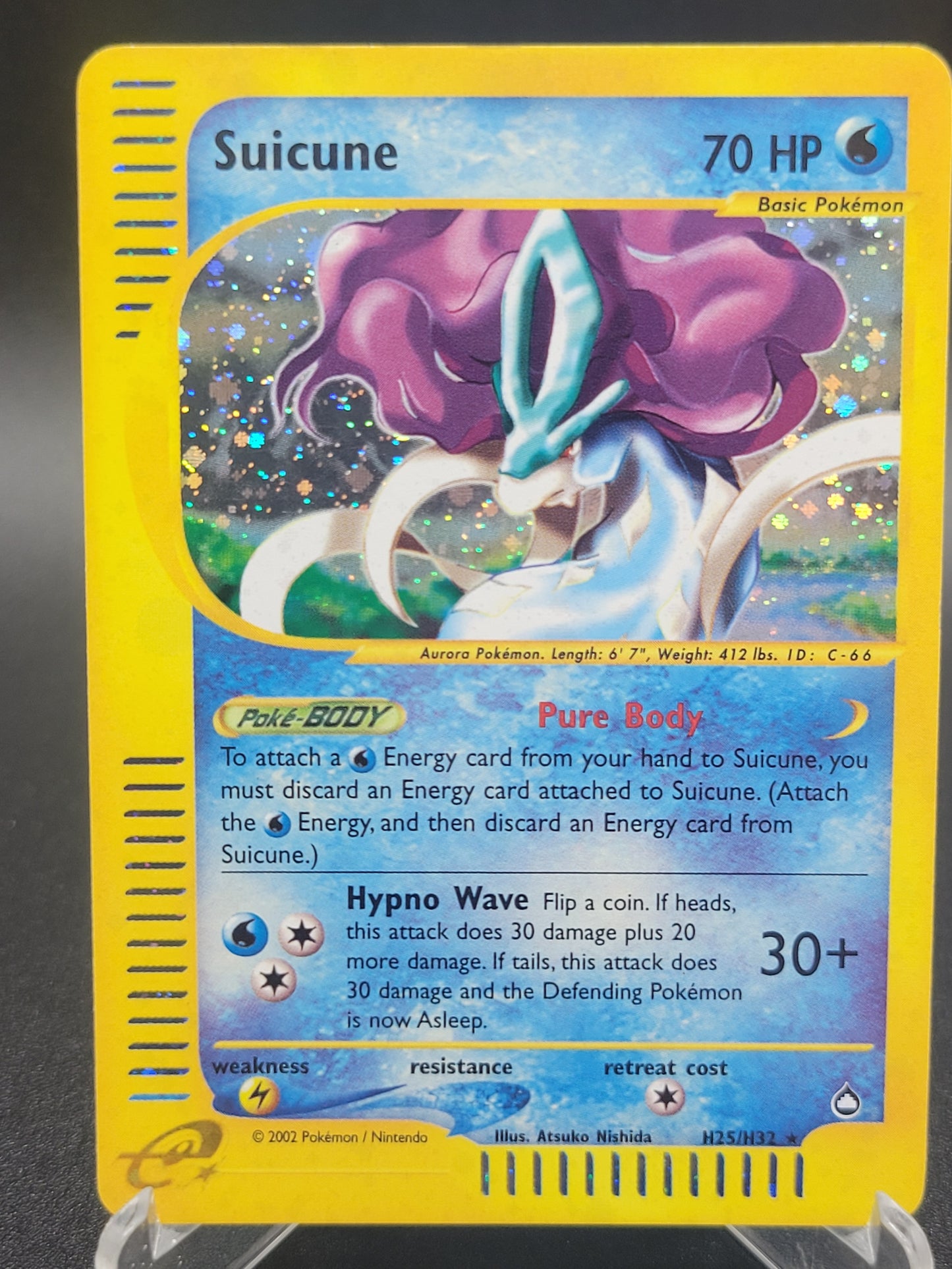 Pokémon TCG: 2002 Suicune H25/H32 - Aquapolis