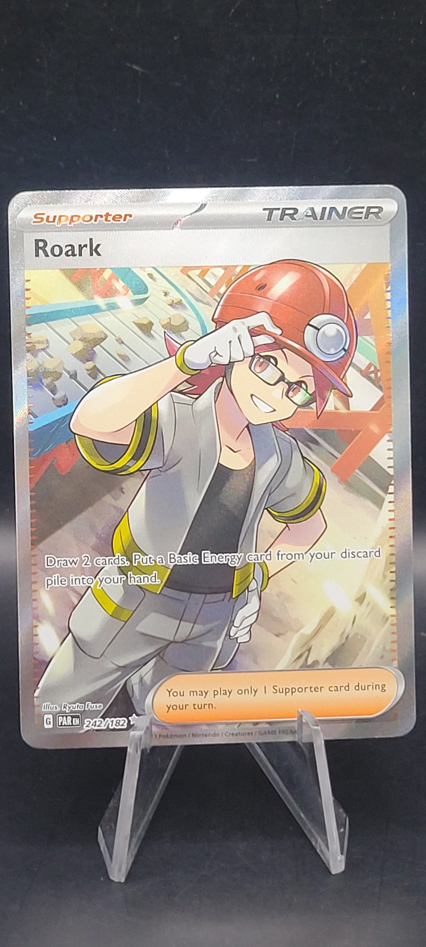 Pokémon TCG: 2023 Roark 242/182 SV: Paradox Rift