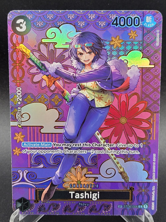 One Piece TCG: Tashigi SP  ST06-006 C Starter Deck 6: Absolute Justice