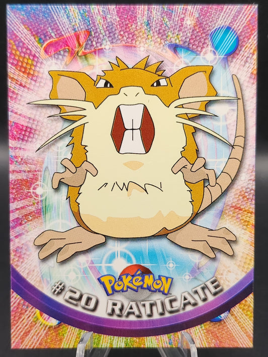 Pokémon TCG: 1999 Raticate #20 Topps Pokémon TV Series