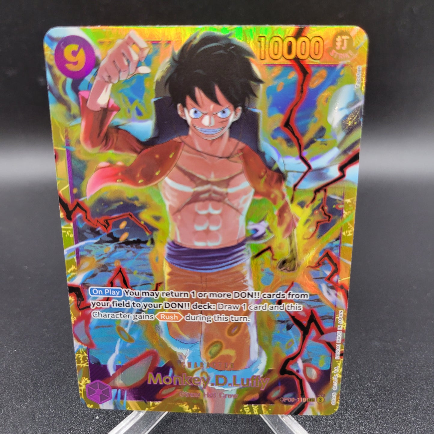 One Piece TCG: Monkey.D.Luffy OP09-119 Emperors In The World