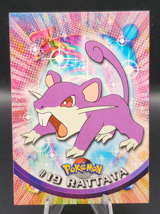 Pokémon TCG: 1999 Rattata #19 Topps Pokémon TV Series