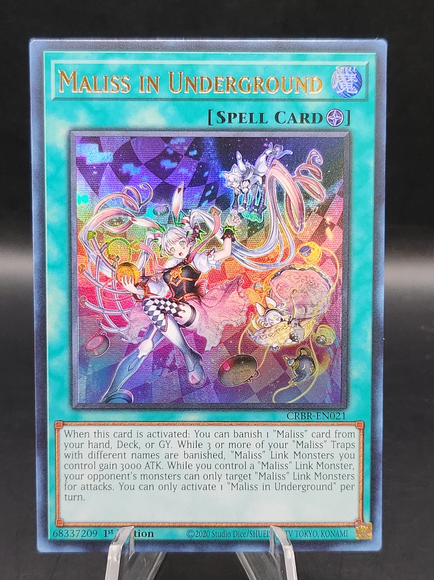 Yu-Gi-Oh! TCG Maliss in the Underground CRBR-EN021 Crossover Breakers