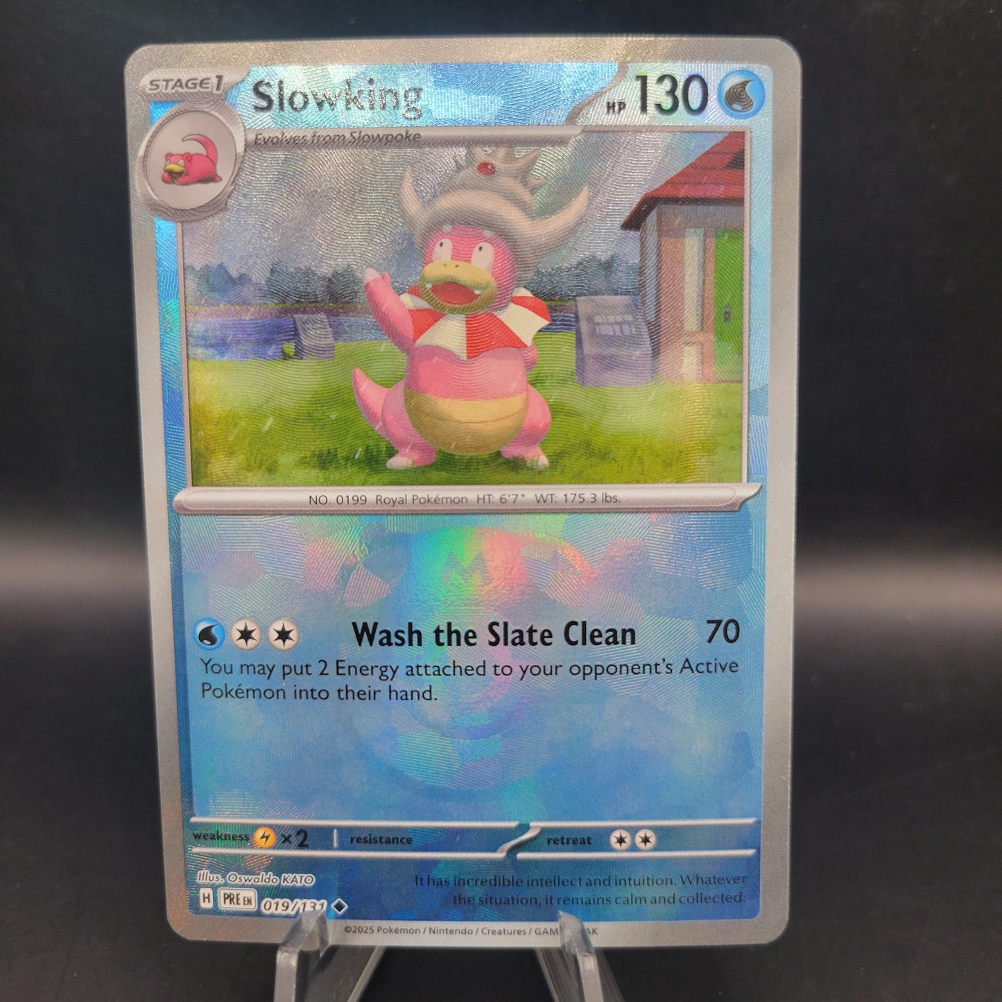 Pokémon TCG: 2025 Slowking Master Ball 019/131 SV: Prismatic Evolutions