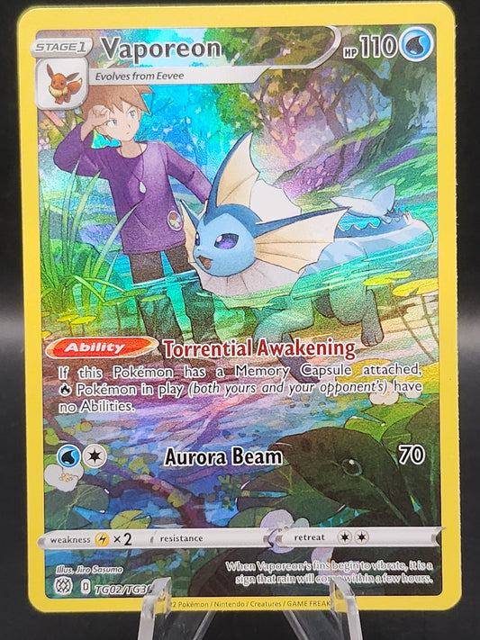 Pokémon TCG: 2022 Vaporeon TG02/TG30 SWSH: Brilliant Stars