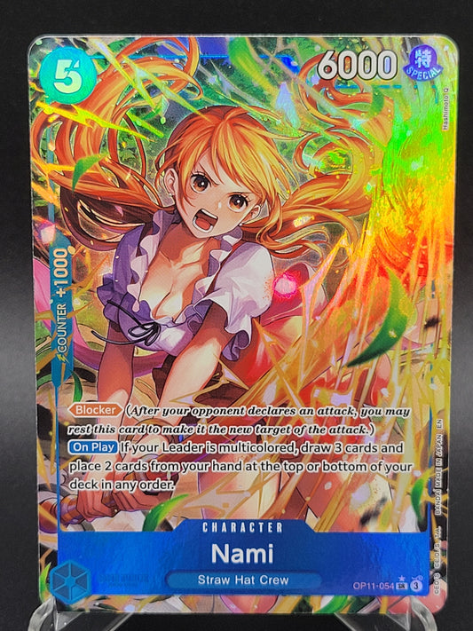 One Piece TCG: Nami (Alternate Art) OP11-054 - A Fist of Divine Speed (OP11)