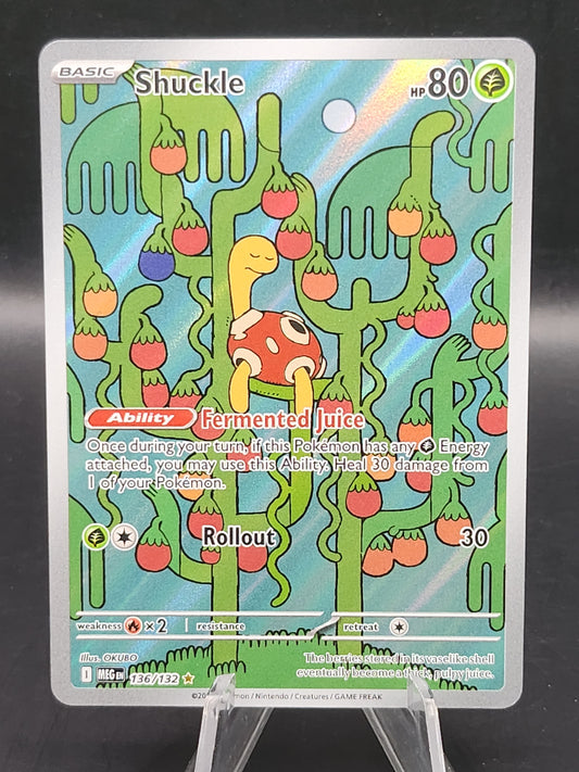 Pokémon TCG: 2025 Shuckle 136/132 MEG: Mega Evolution