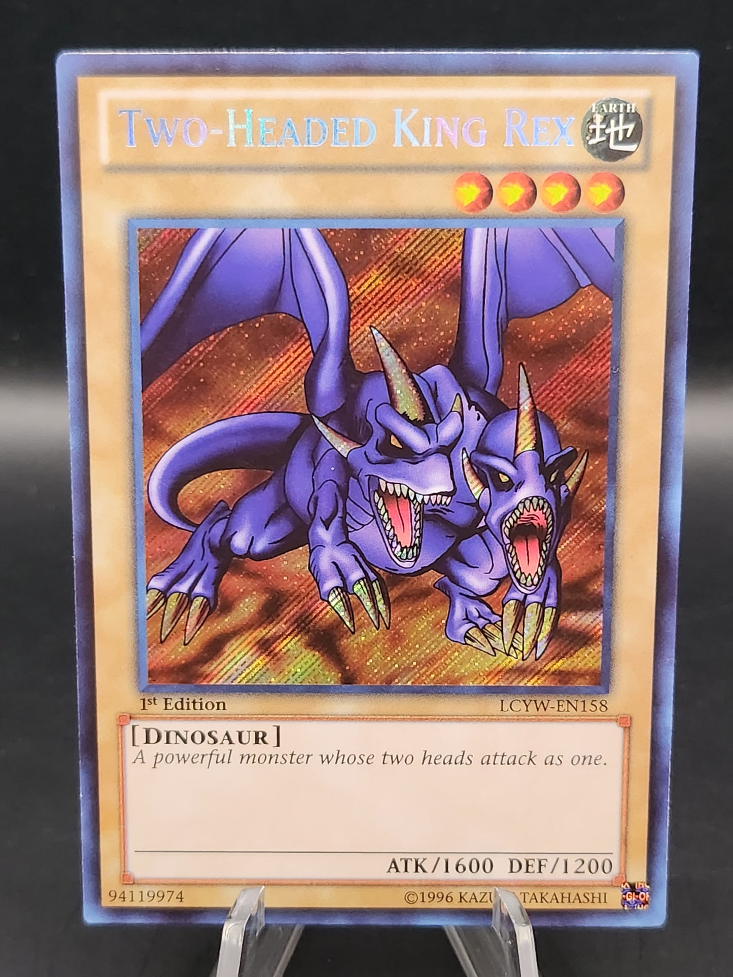 Yu-Gi-Oh! TCG Two-Headed King Rex LCYW-EN158 Legendary Collection 3: Yugi's World