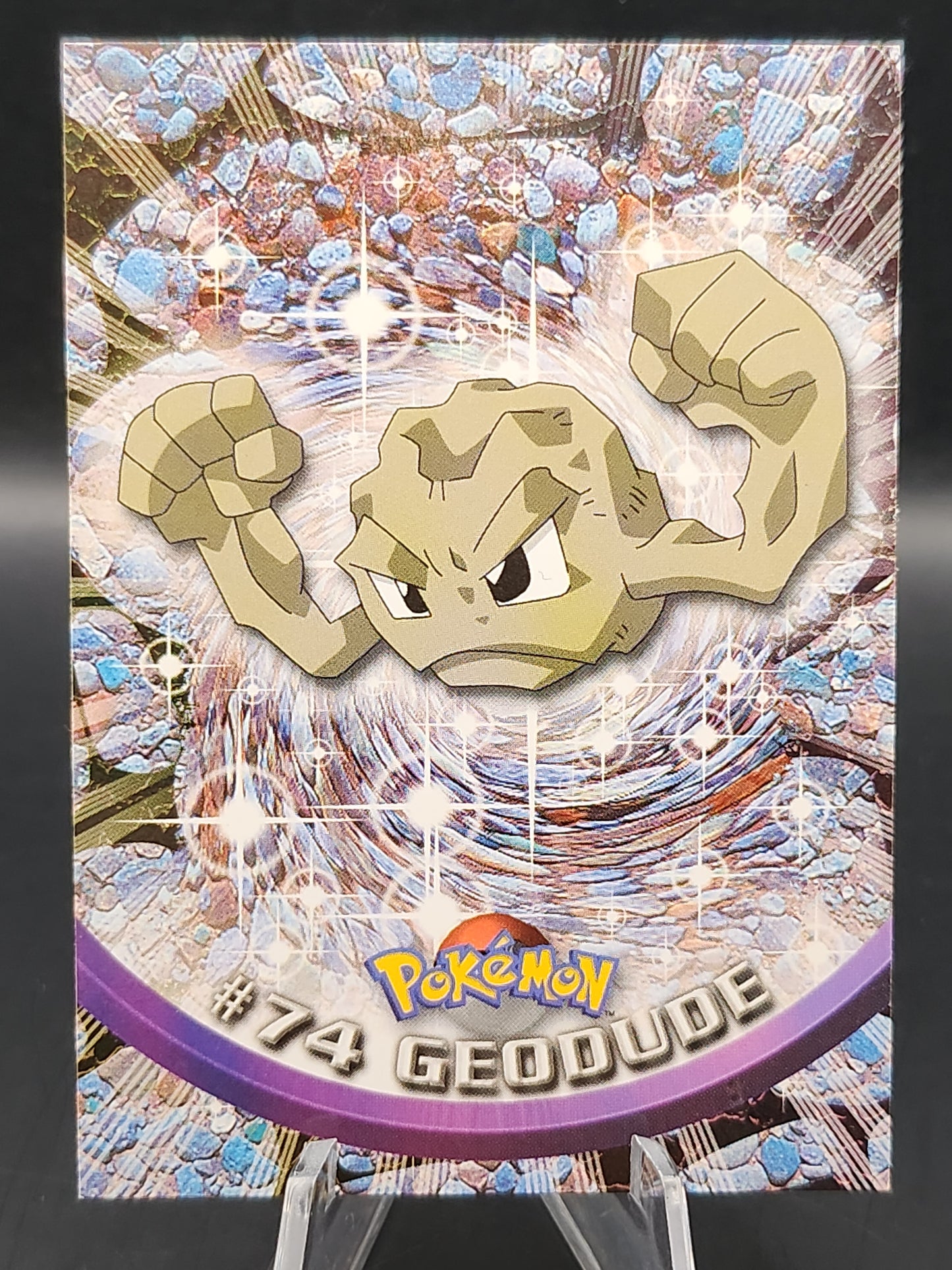 Pokémon TCG: 1999 Geodude #74 Topps Pokémon TV Series