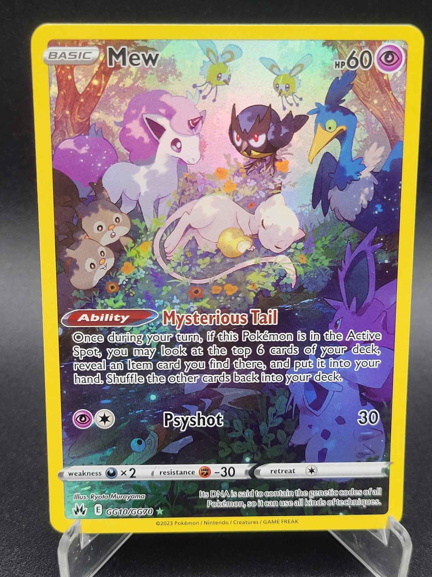 Pokémon TCG: 2023 Mew GG10/GG70 SWSH: Crown Zenith Galarian Gallery