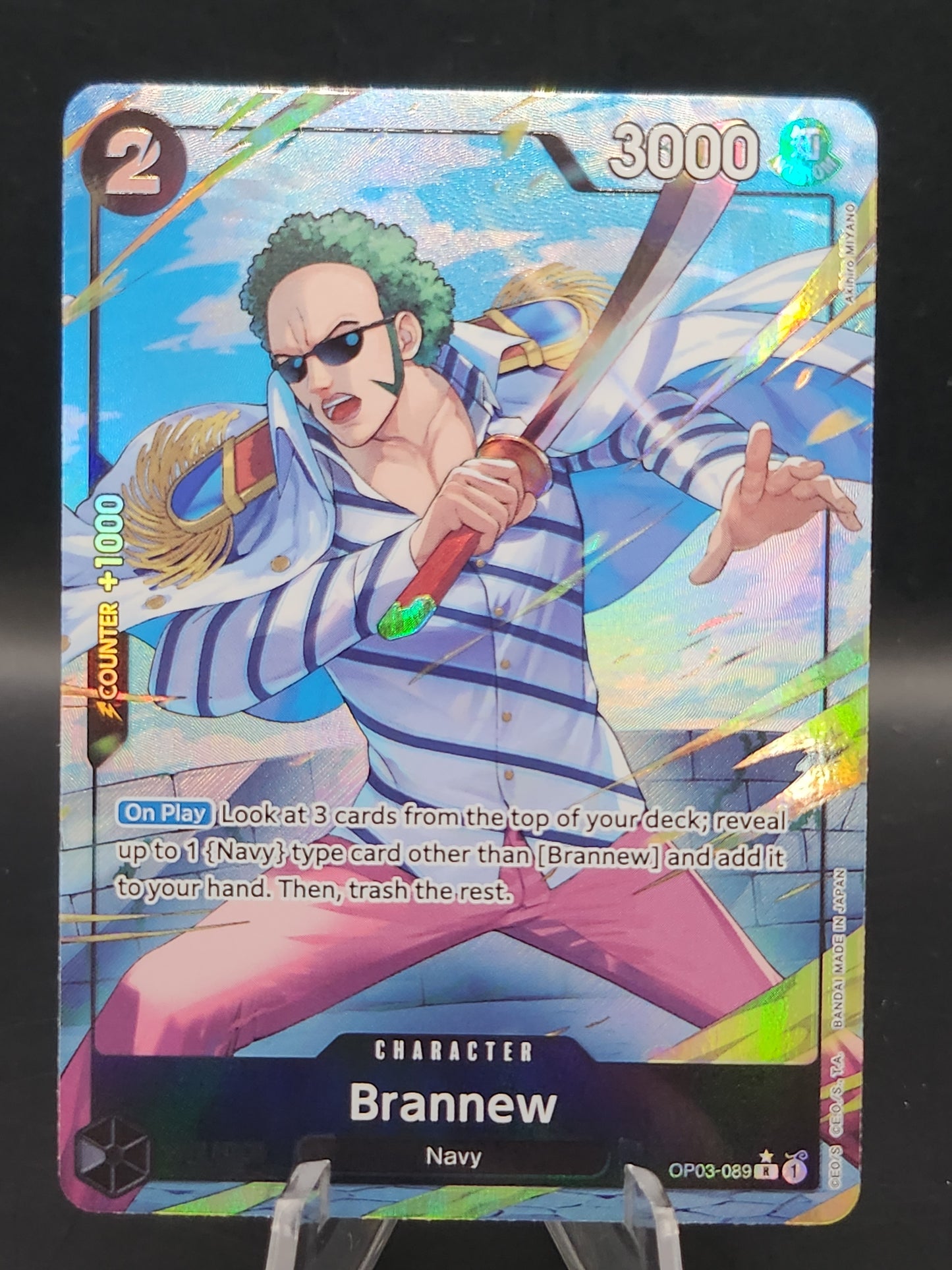 One Piece TCG: Brannew OP03-089 Premium Booster: The Best