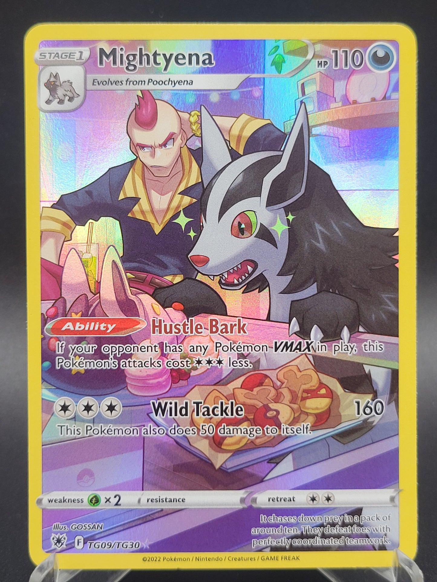Pokémon TCG: 2022 Mightyena TG09/TG30 SWSH: Astral Radiance Trainer Gallery