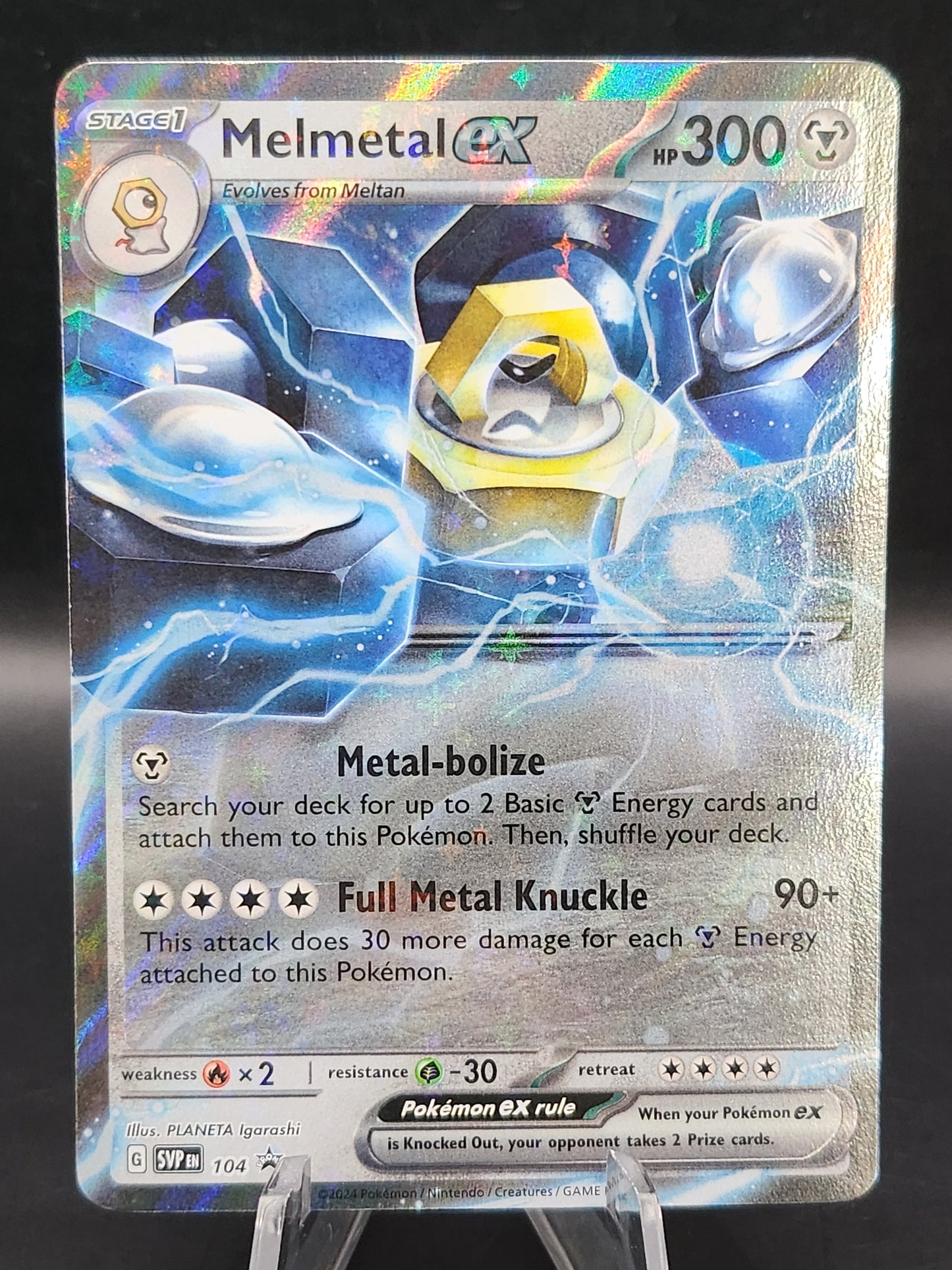Pokémon TCG: 2023 Melmetal ex 104 SV: Promos