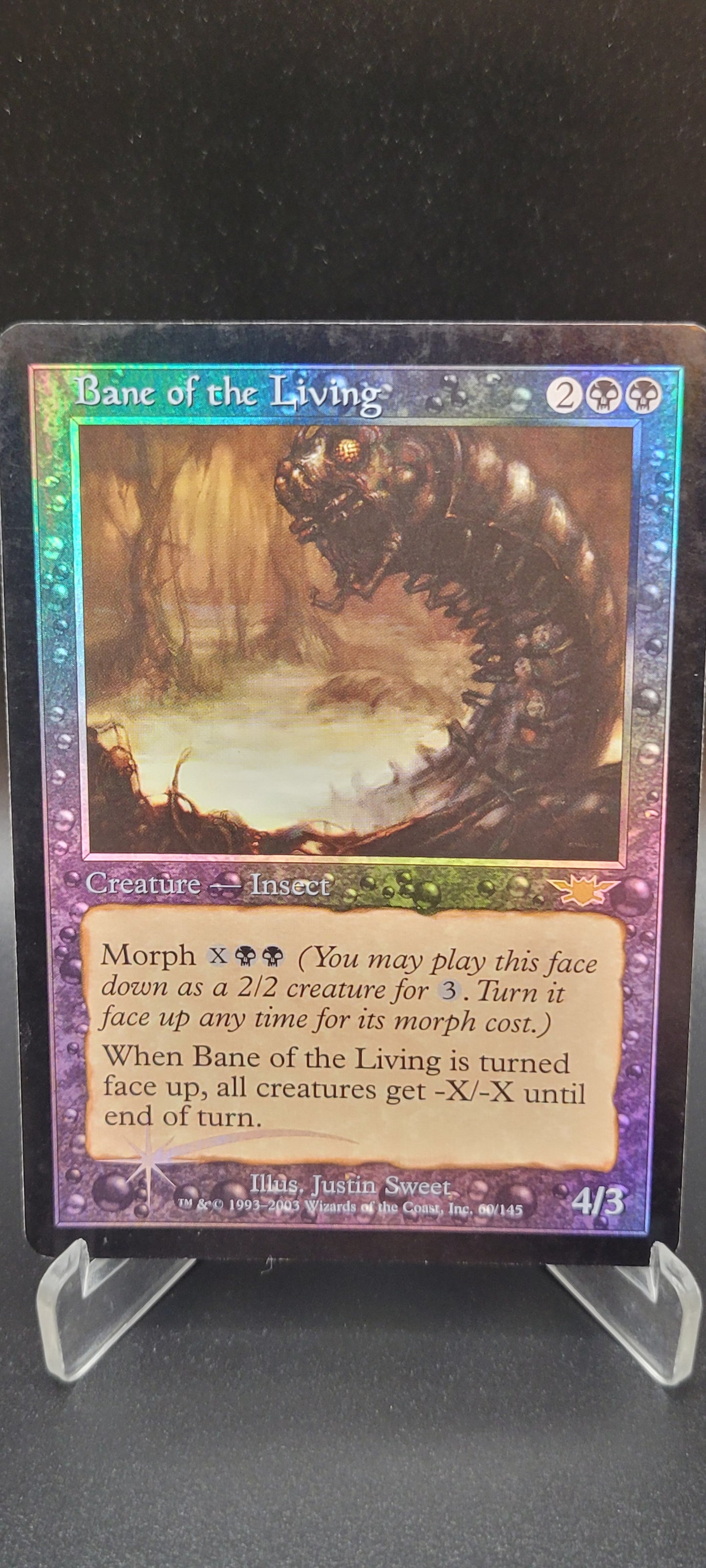 MTG TCG: Bane of the Living (Foil) 60/145 LGN: Legions