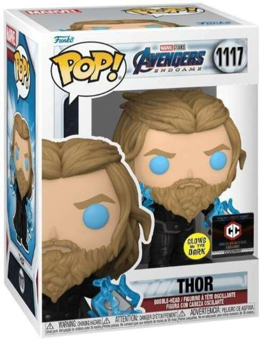 Funko PoP! Avengers: Thor 1117 (Glow in The Dark)(Chalice Collectibles Exclusive)