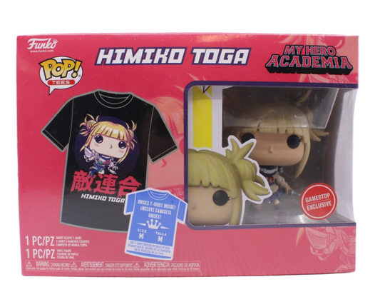 Funko PoP! My Hero Academia: Himiko Toga 1 T-Shirt and 1 Figure (Size Medium)