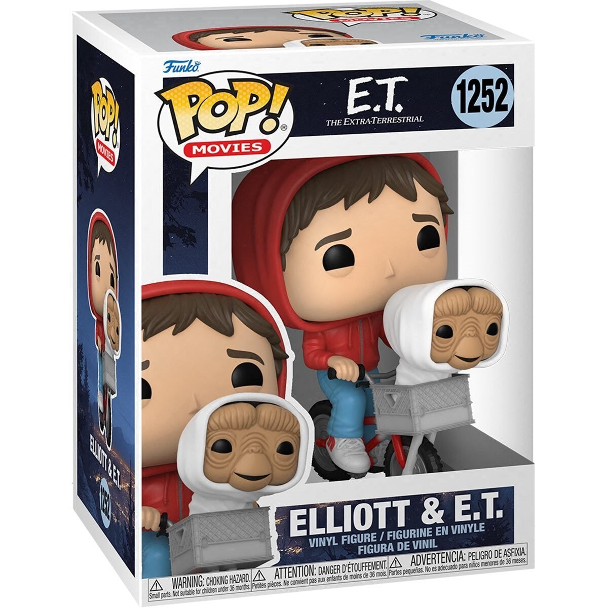 Funko PoP! Movies: E.T. The Extra-Terrestrial - Elliott & E.T. 1252