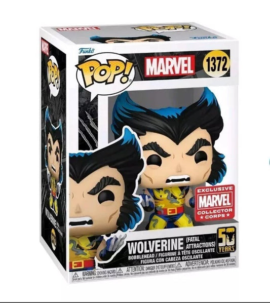 Funko PoP! Marvel: Wolverine (Fatal Attractions) 1372 ( Exclusive Marvel Collector Corps )