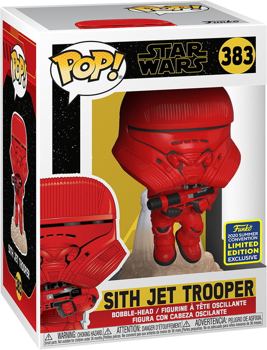 Funko PoP! STAR WARS: Sith Jet Trooper 383 ( 2020 Summer Convention Limited Edition Exclusive )