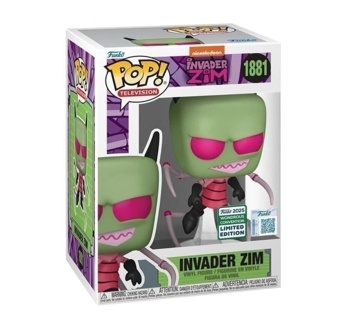Funko PoP! Invader Zim #1881 WonderCon 2025 Exclusive