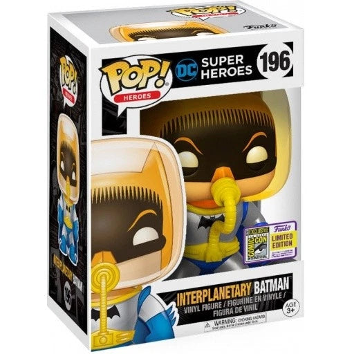 Funko PoP! DC: Interplanetary Batman (DC Super Heroes) 196 (2017 Exclusive San Diego Comic Con Limited Edition)
