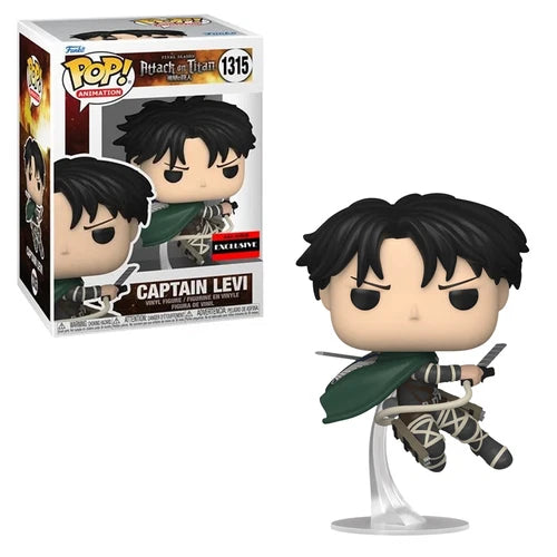 Funko PoP! Animation: Attack on Titan 1315 - Captain Levi AAA Anime Exclusive
