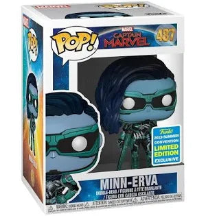 Funko PoP! Marvel: Minn-Erva (Captain Marvel) 487 (2019 Summer Convention Limited Edition Exclusive)