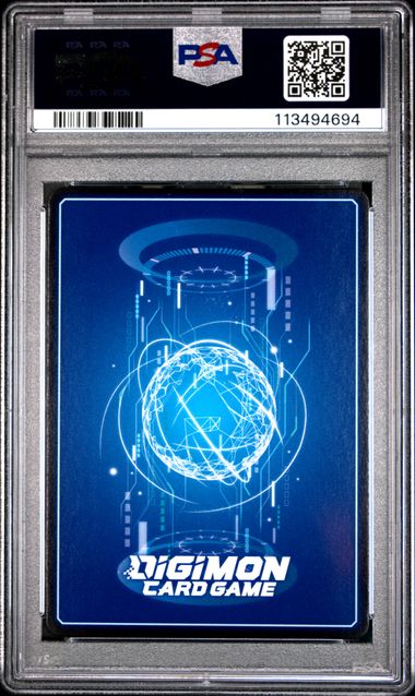 PSA 10 Digimon TCG: 2025 MetalGarurumon BT17-027 Omnimon Binder Set