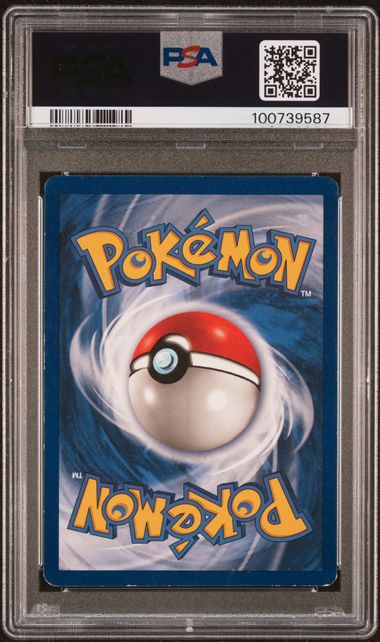 PSA 6 Pokémon TCG: German 1999 1st Edition - Glurak 4/102 - Base Set Holo
