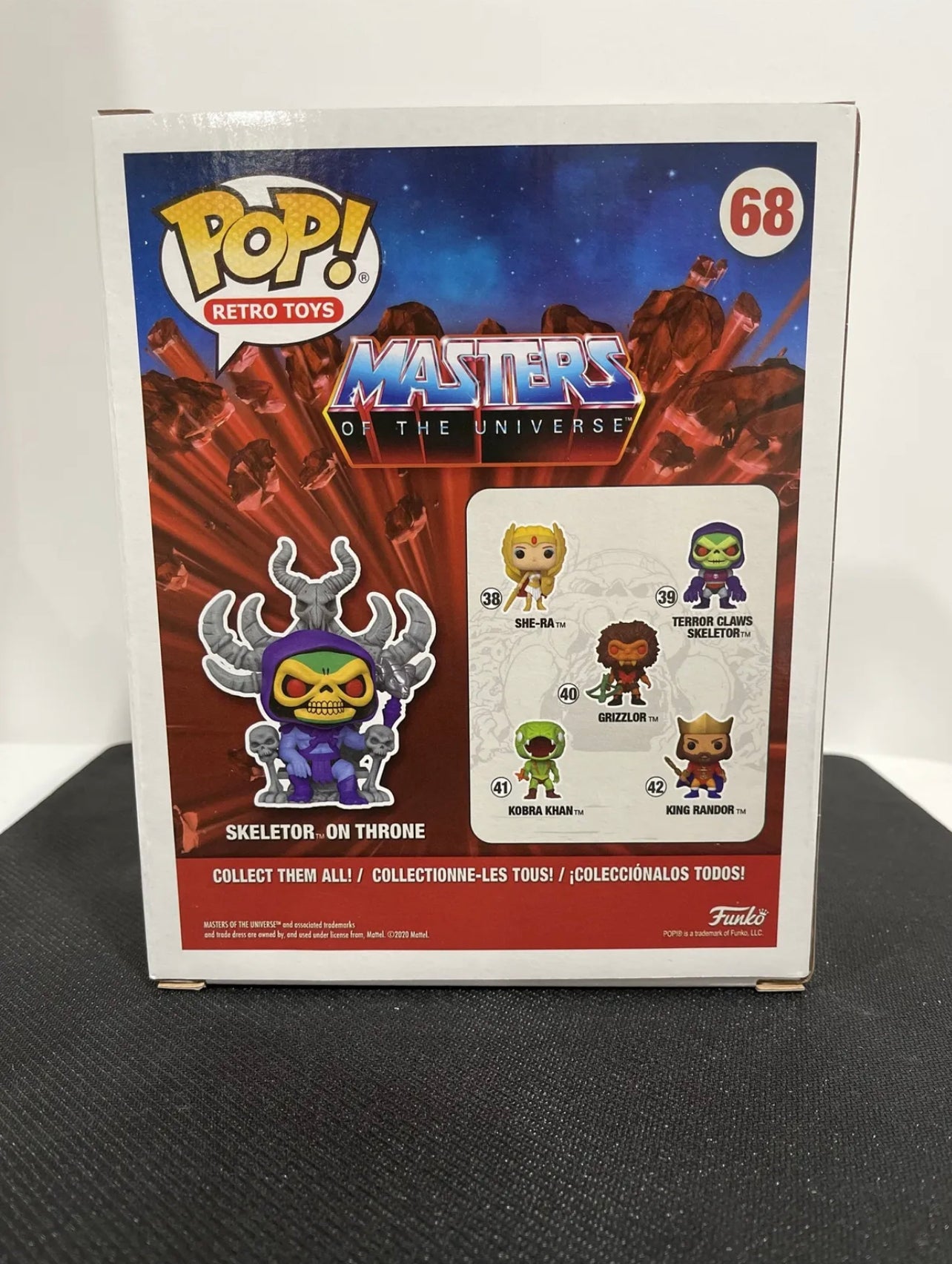 Funko PoP! Retro Toys Masters of The Universe Skeletor on Throne #68