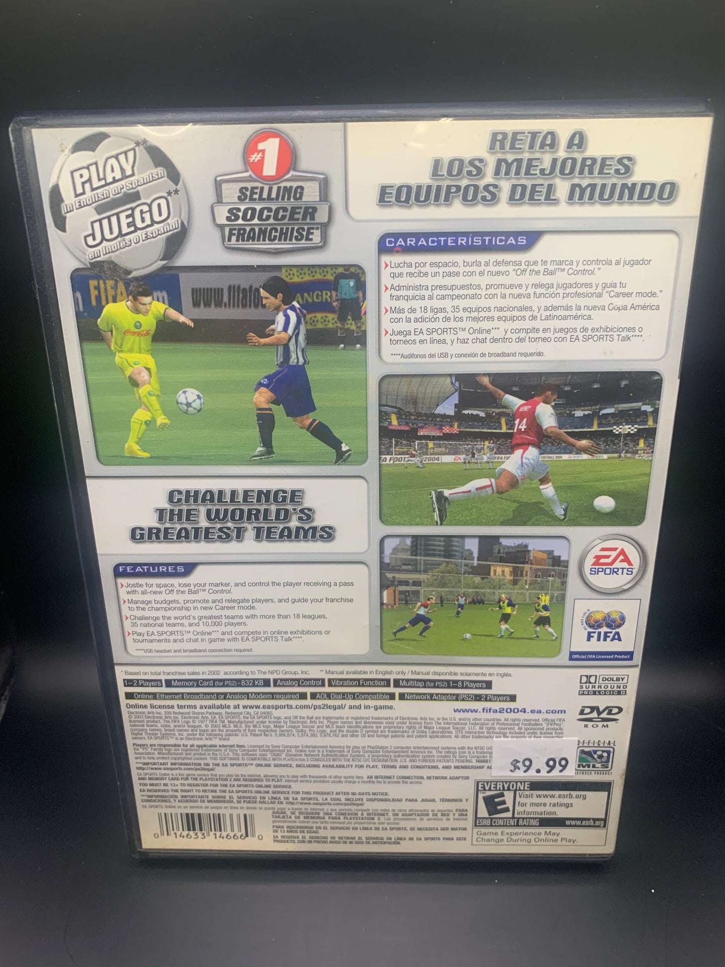 PS 2 FIFA Soccer 2004