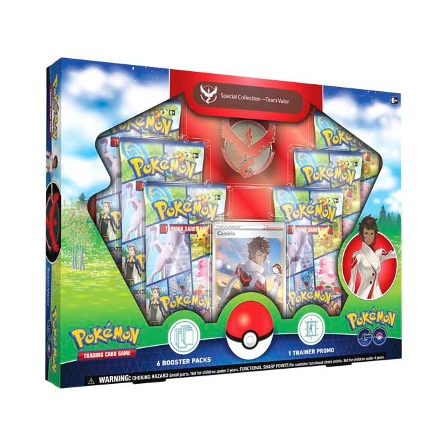 Pokémon TCG: Pokemon Go Special Collection Box (Team Valor)