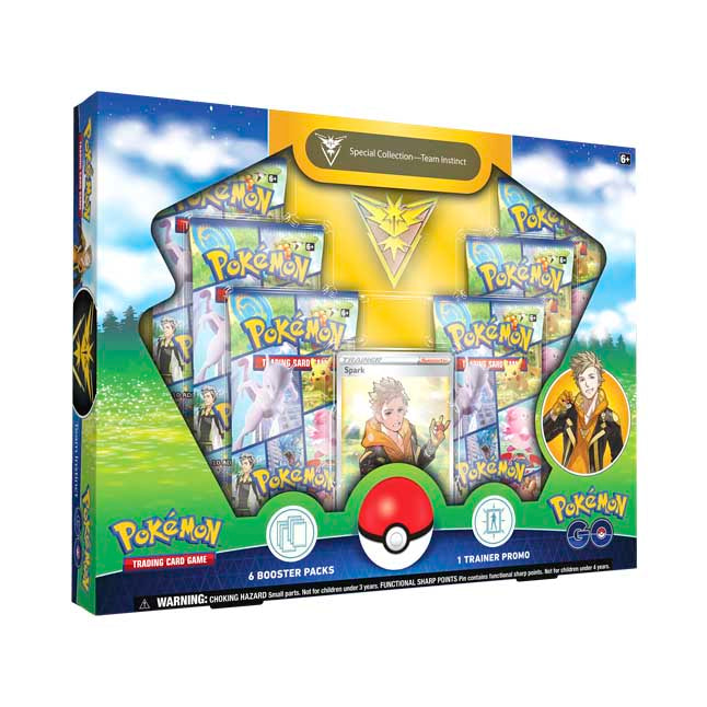 Pokémon TCG: Pokemon Go Special Collection Box (Team Instinct)