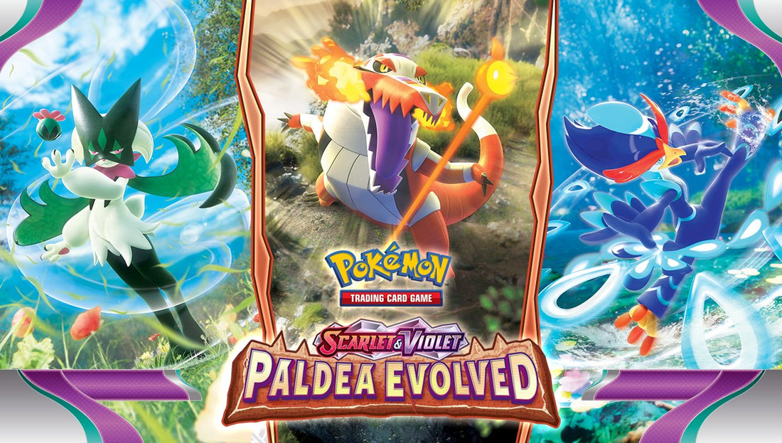 Scarlet & Violert Next English Set - Paldea Evolved!