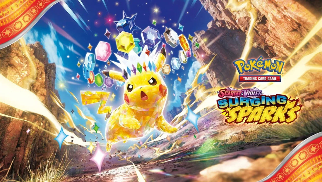 Scarlet & Violet - Surging Sparks Set Officially Revealed for Nov 2024 Epic Trading Collectibles Scarlet & Violet - Surging Sparks Set Officially Revealed for Nov 2024 Epic Trading Collectibles
