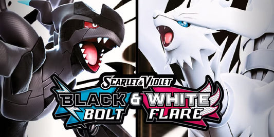 Scarlet & Violet - Black Bolt & White Flare Set Officially Revealed for July 2025