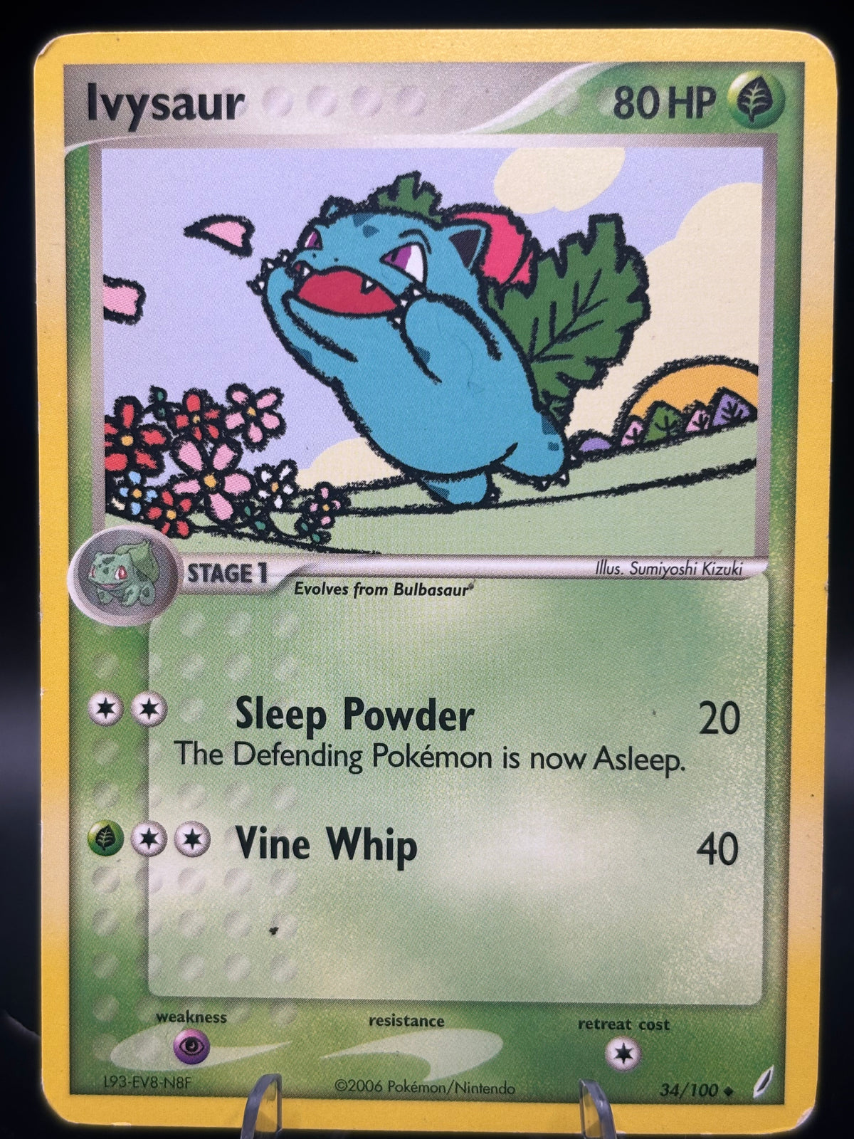 Pokemon TCG: Ivysaur - 034/100 - EX Crystal Guardians (CG)