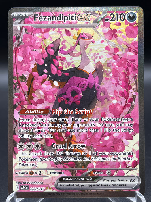 Pokémon TCG: 2026 Fezandipiti ex - 288/217 - ME: Ascended Heroes