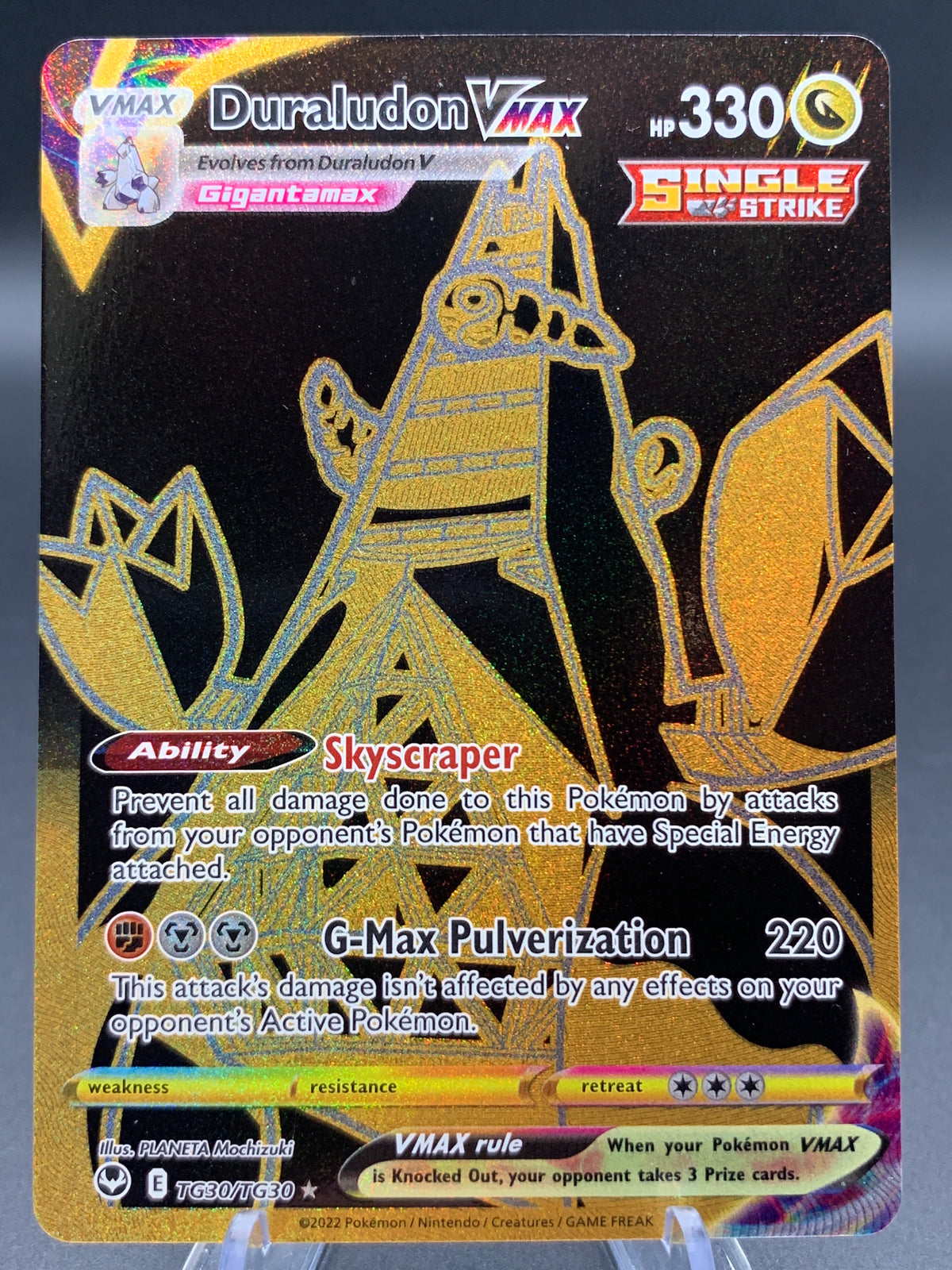 Pokémon TCG: 2022 Duraludon VMAX - TG30/TG30 - SWSH: Silver Tempest Trainer Gallery