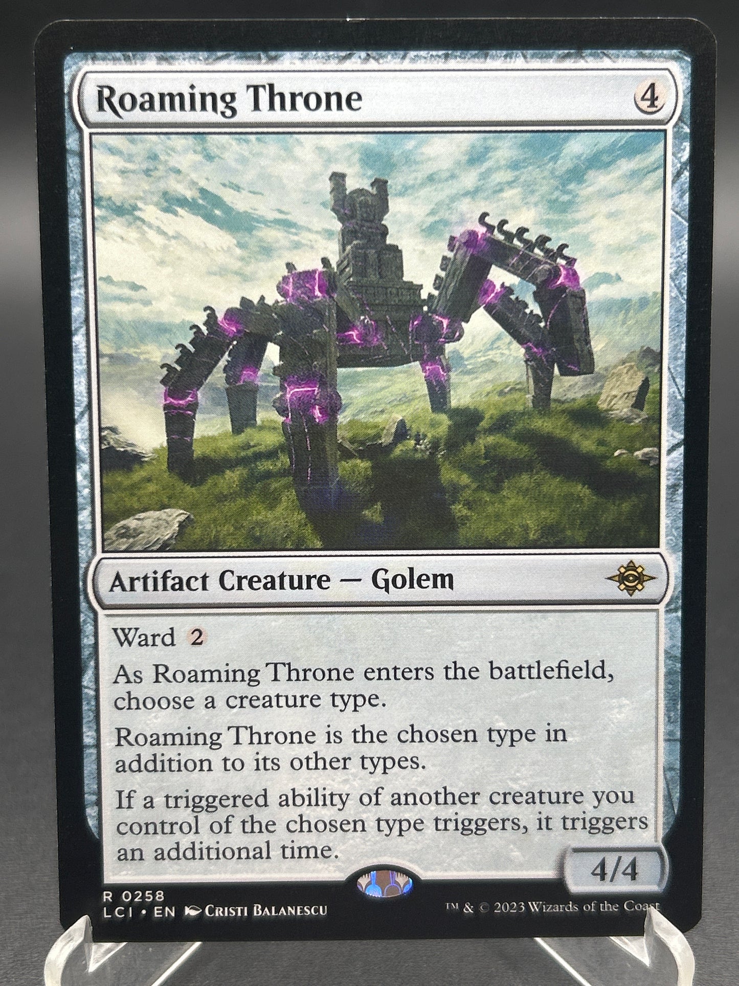 MTG TCG: Roaming Throne R 0258 LCI: The Lost Caverns of Ixalan