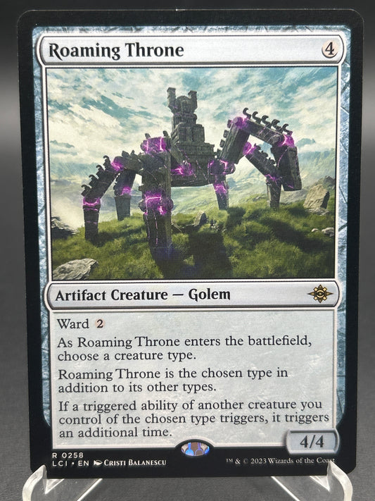 MTG TCG: Roaming Throne R 0258 LCI: The Lost Caverns of Ixalan