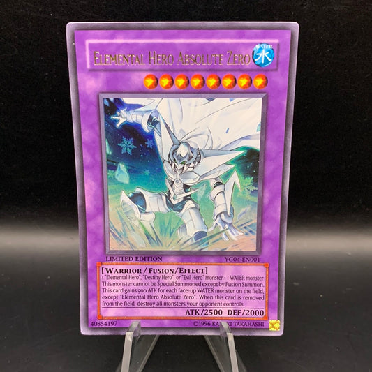 Yu-Gi-Oh! TCG: Elemental HERO Absolute Zero YG04-EN001 Yu-Gi-Oh! GX Manga Promotional Cards