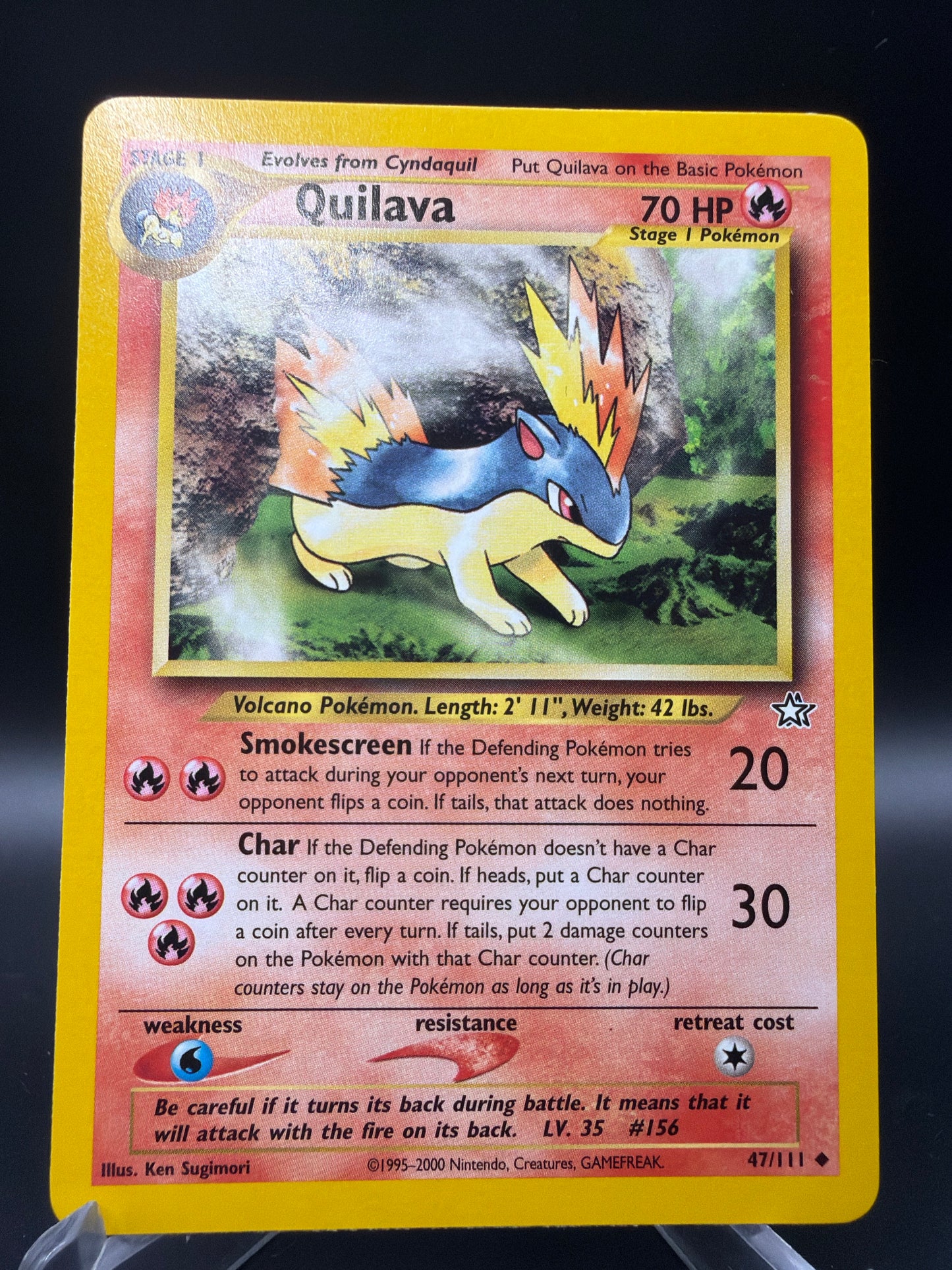 Pokémon TCG: 2000 Quilava - 47/111 - Neo Genesis (N1)